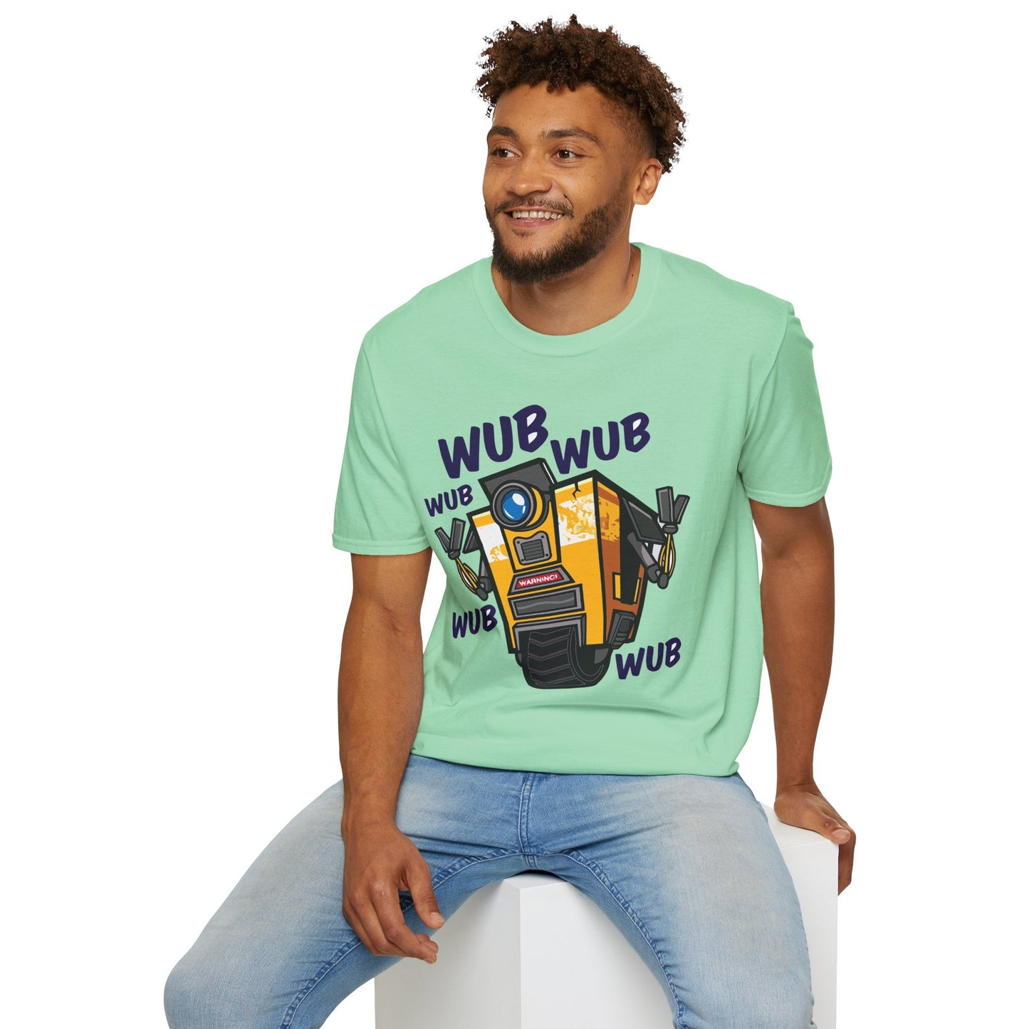 Cartoon T Shirt Animation Tee Funny Unisex Gildan Softstyle 64000 Ring Spun Cotton