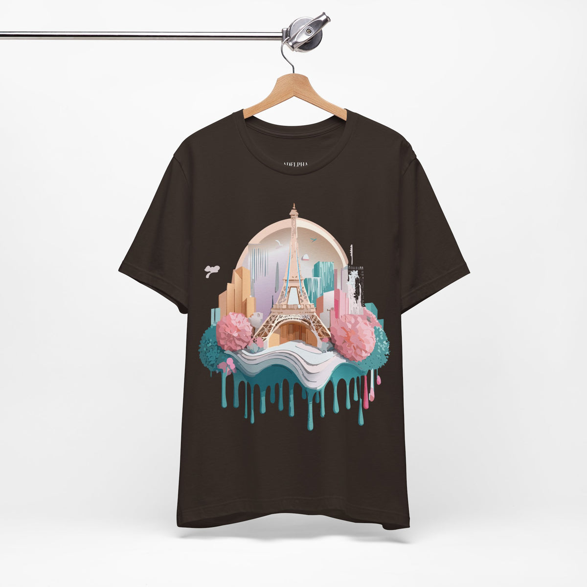 Unisex Cotton Bella+Canvas Tee with Paris