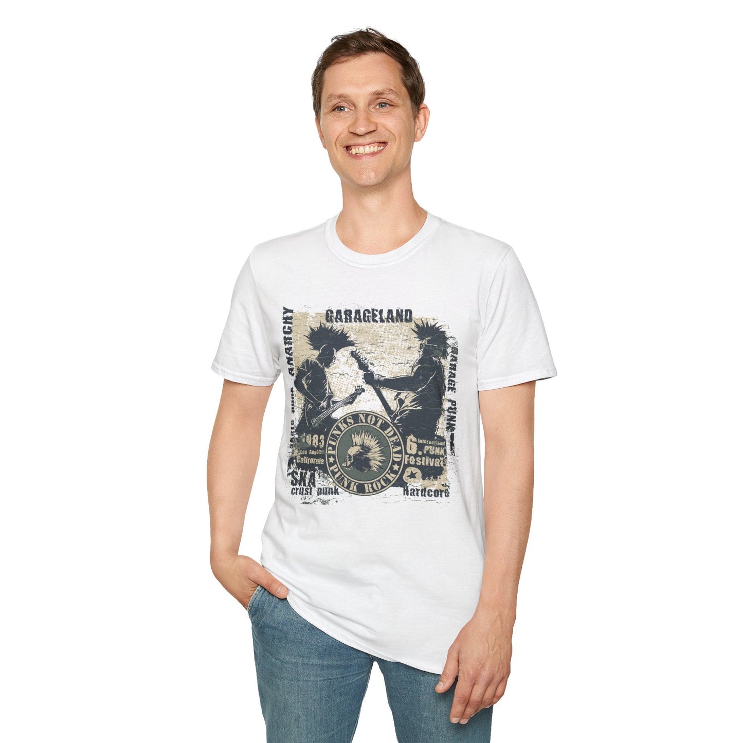 Gildan 64000 Unisex Softstyle Art Graphic T Shirt With Graphic Design Tee For Everyday Comfort