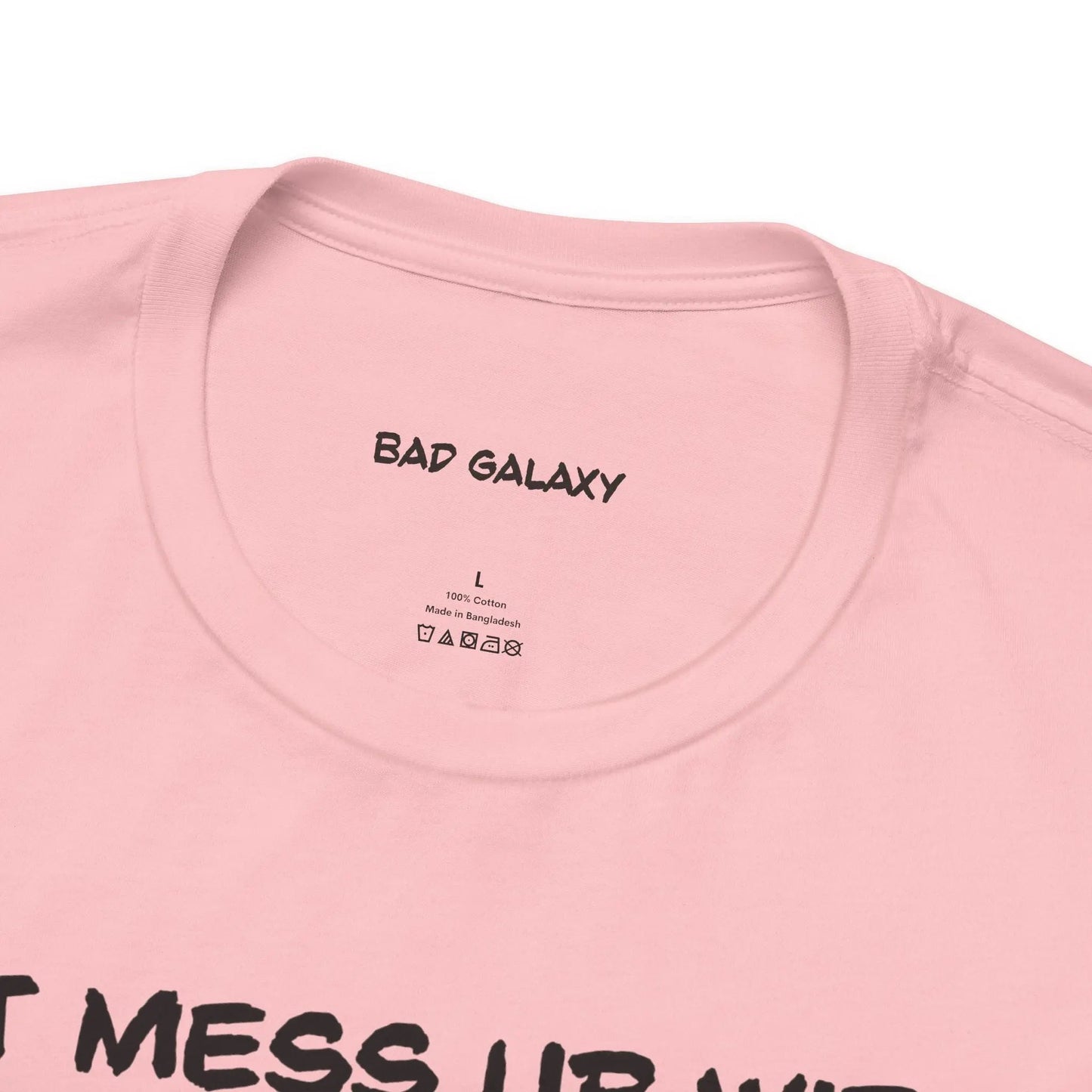 Bad Galaxy Animal T Shirt 100 Percent Cotton Eco Friendly Ink Made in USA Durable Stitching