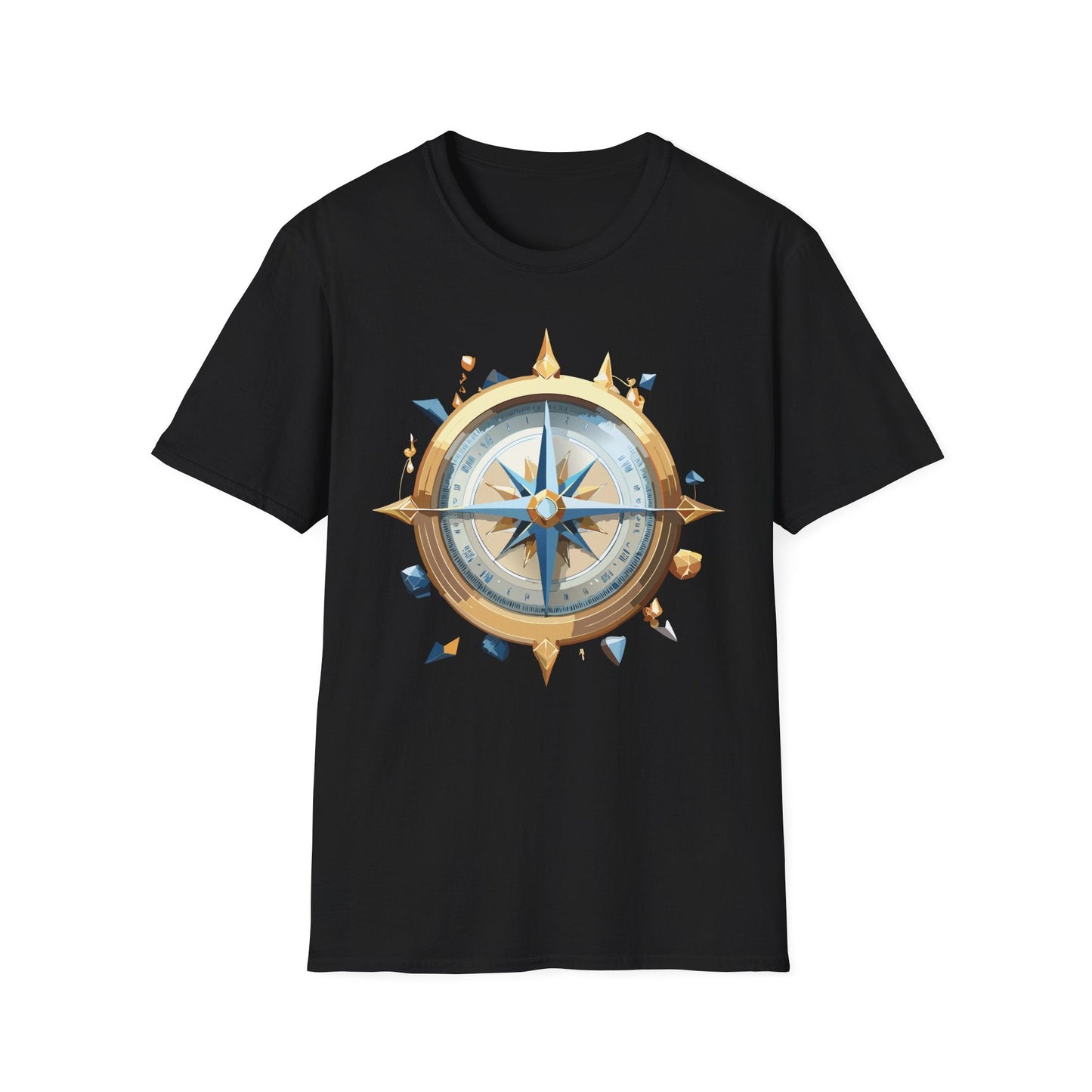 Compass Navigator Graphic Tee Unisex 100 Cotton 25