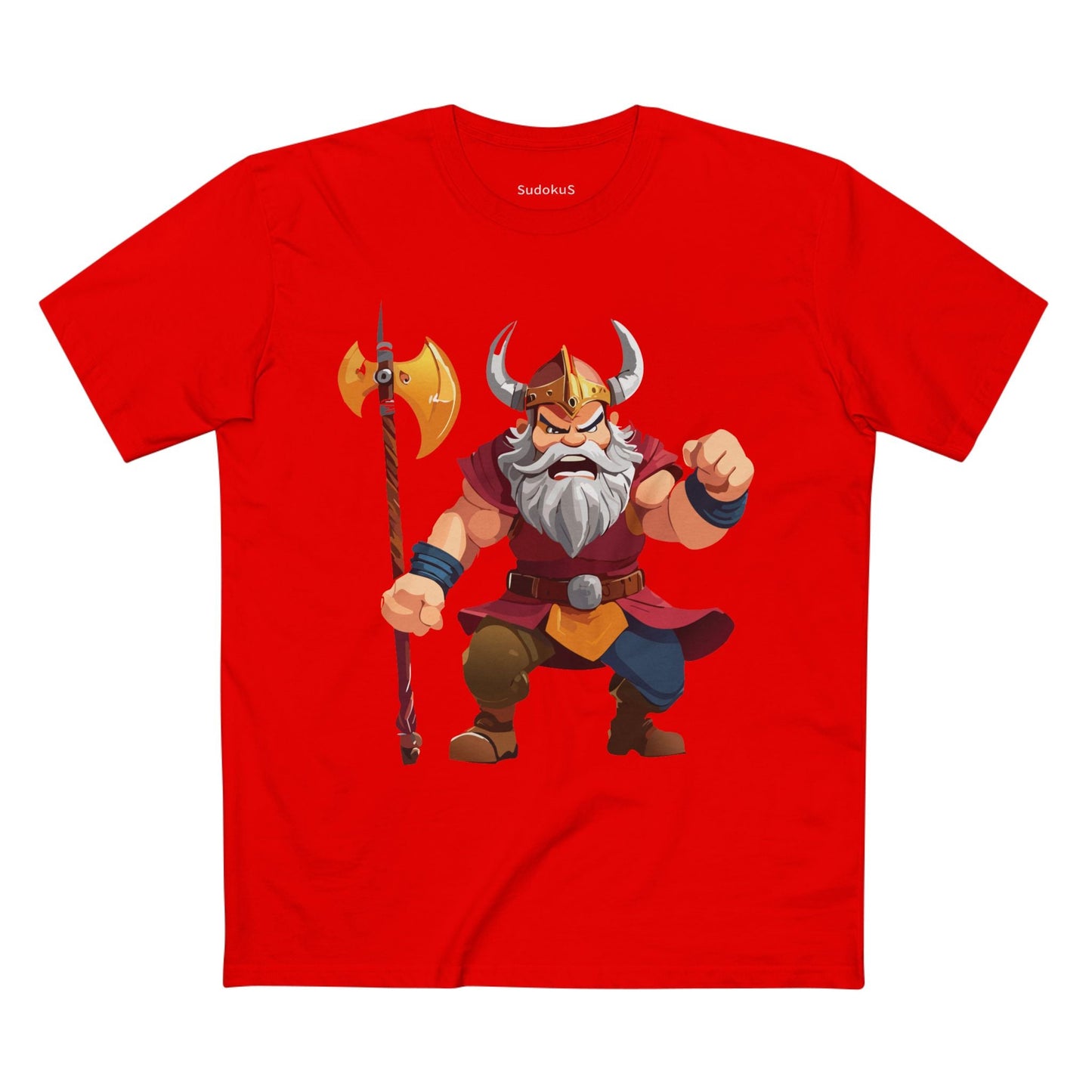Viking Graphic Unisex 100 Cotton Staple Tee 19