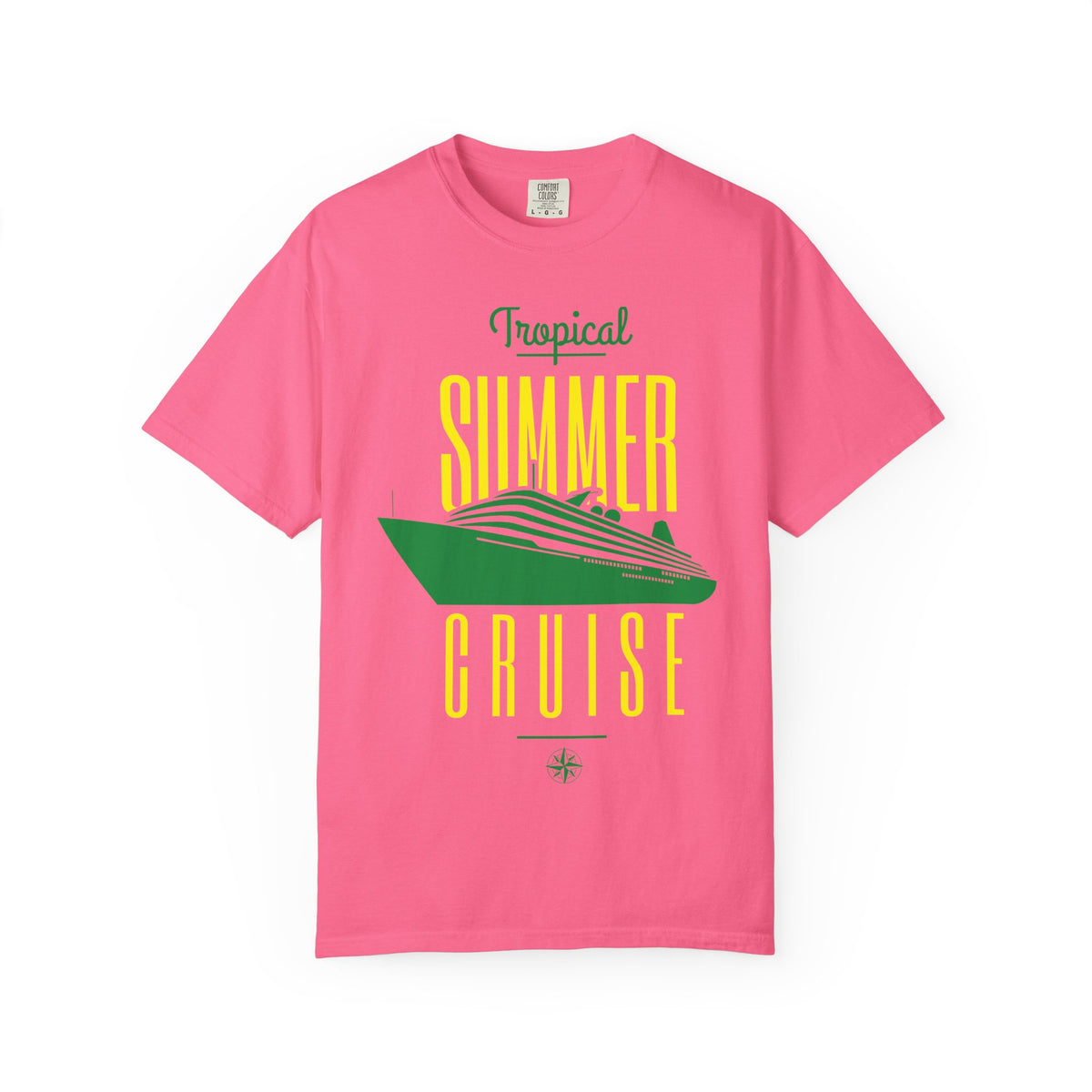 Unisex Garment Dyed T Shirt Relaxed Fit Comfort Colors 1717 Heavyweight 100 Percent Cotton