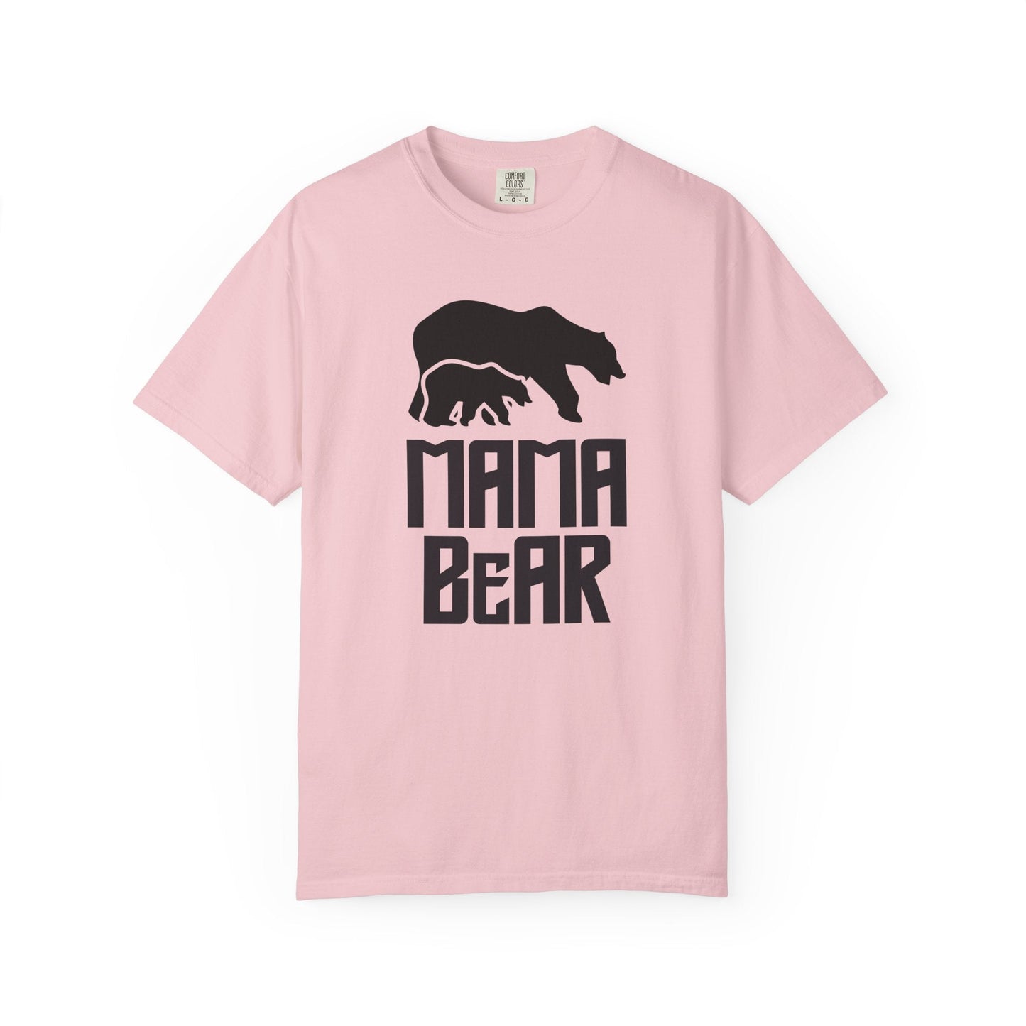 Mama Bear Mom T-shirt Mother's Day Mama Tee Unisex Comfort Colors Garment-Dyed Cotton h12