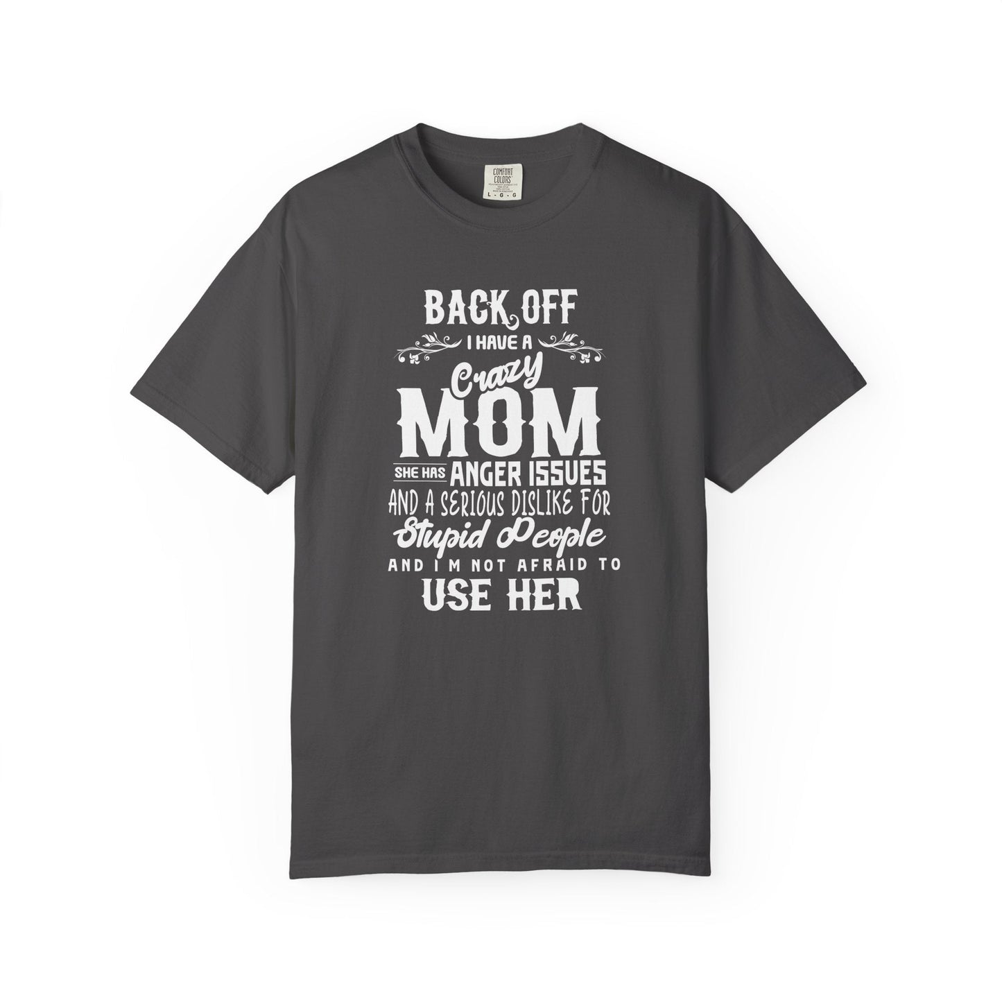 Mom T-shirt Mother's Day Mama Tee Unisex Comfort Colors Garment-Dyed Cotton h34