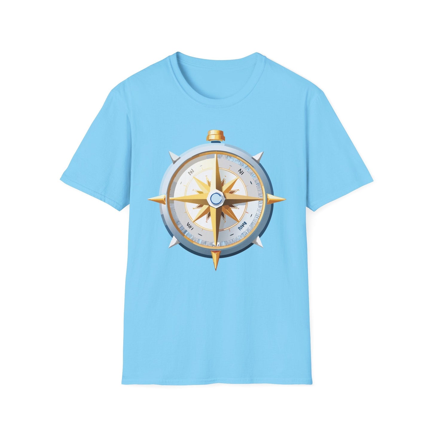 Compass Navigator Graphic Tee Unisex 100 Cotton 15