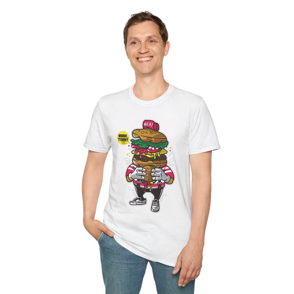 Funny Cartoon Animation Graphic Tee Gildan Unisex 100 Cotton Tee Shirt r141