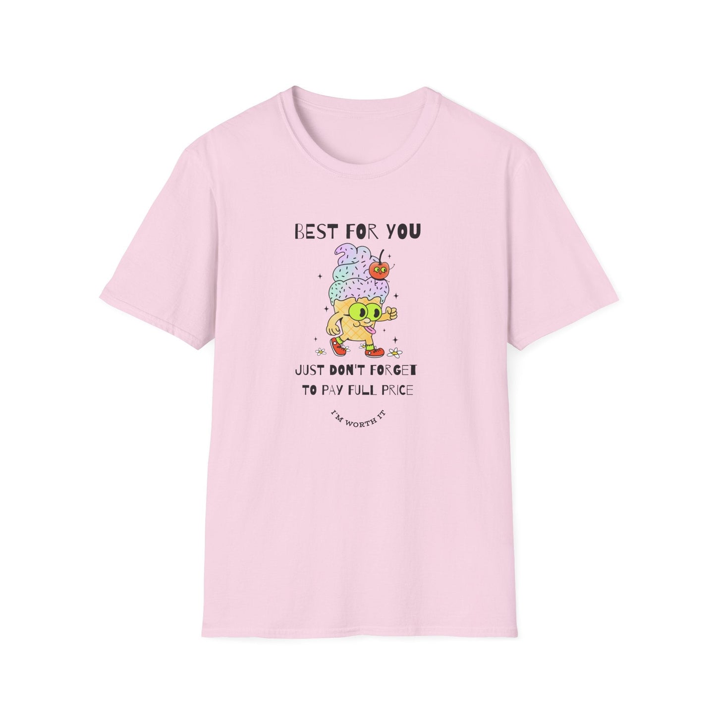 Funny Food T Shirts Unisex Softstyle Tee Cotton Gildan 64000 Short Sleeve Graphic Tee