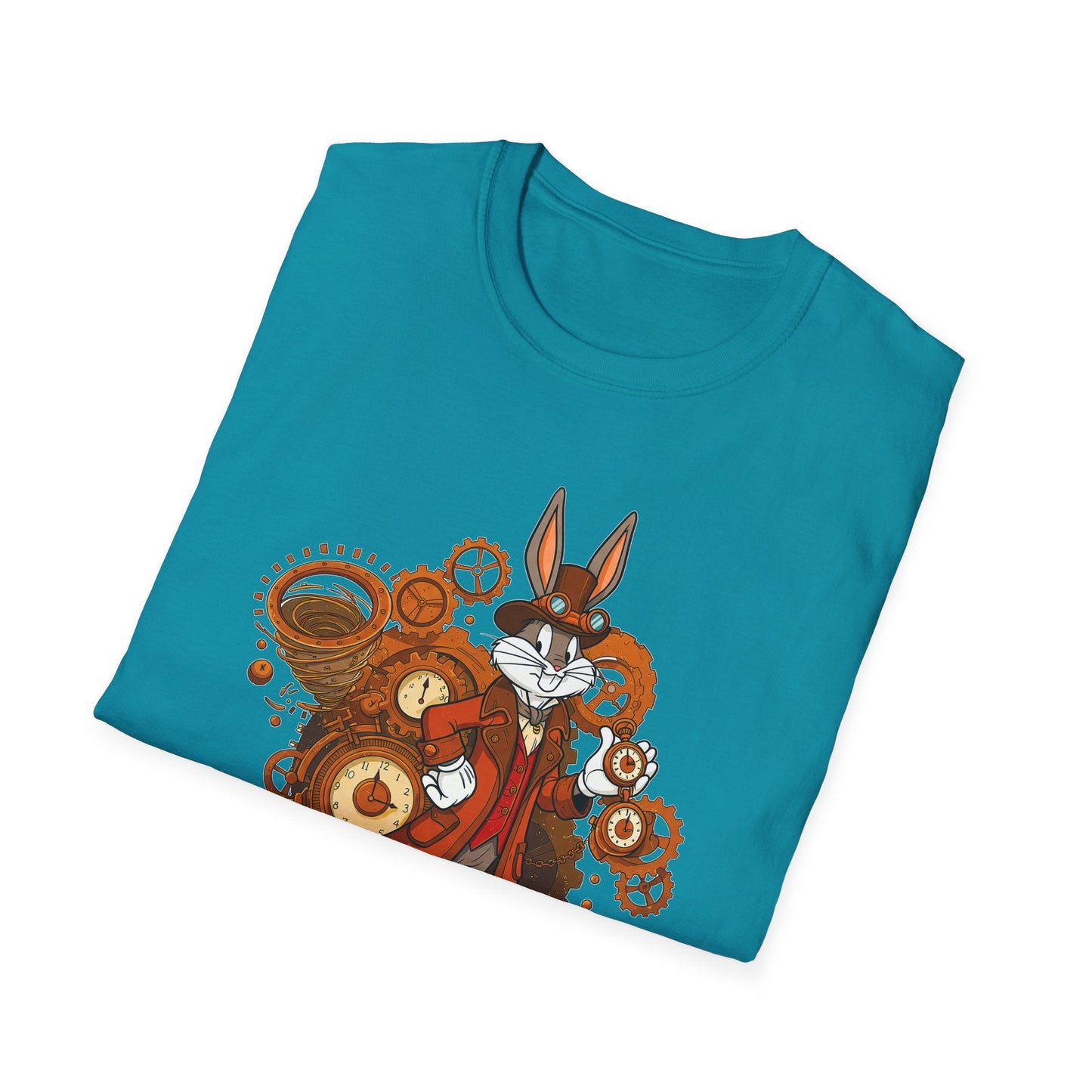 Bugs Bunny T Shirt Cartoon Tee Unisex Softstyle 100 Percent Cotton Gildan 64000 Tee