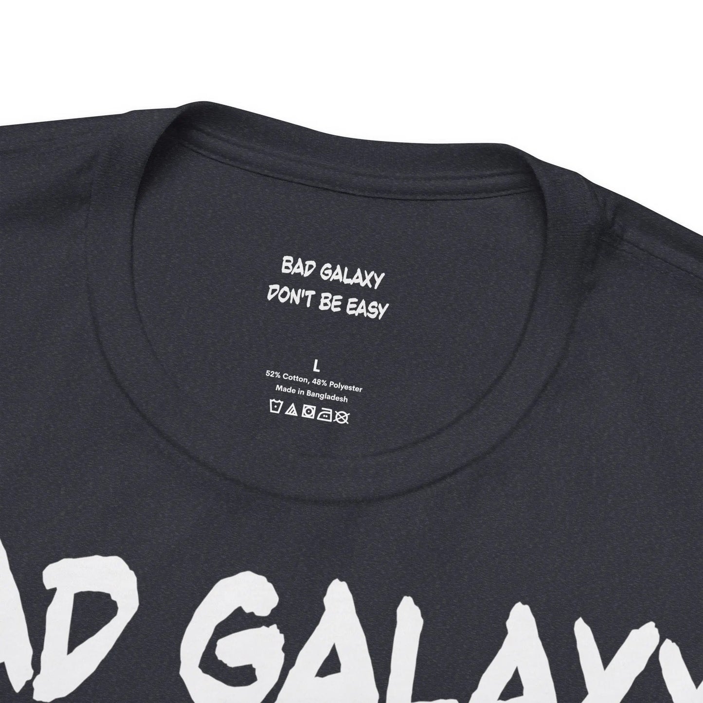 Funny Dog Tee Shirt From Bad Galaxy 100 Percent Cotton Made In USA Eco Friendly Inks