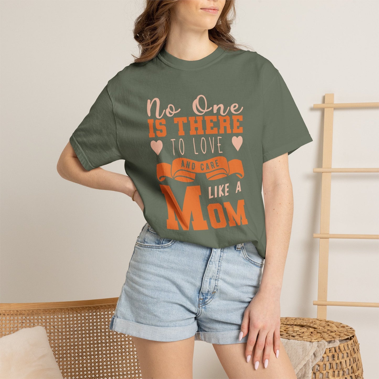 Mom T-shirt Mother Day Mama Tee Unisex Comfort Colors Garment-Dyed Cotton h47