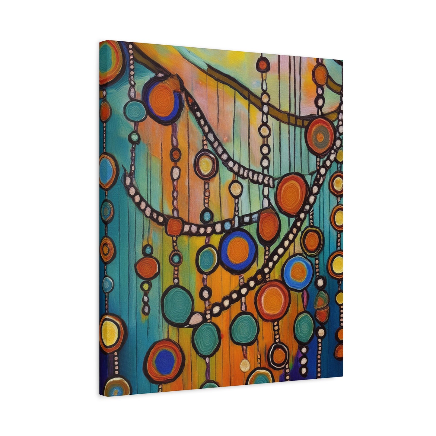 Abstract Oil Painting Print Canvas 20x24,20x30,24x30 24x32,24x36,30x40 32x48,36x48,40x60 Pine-Wood Inner Frame ABS-100