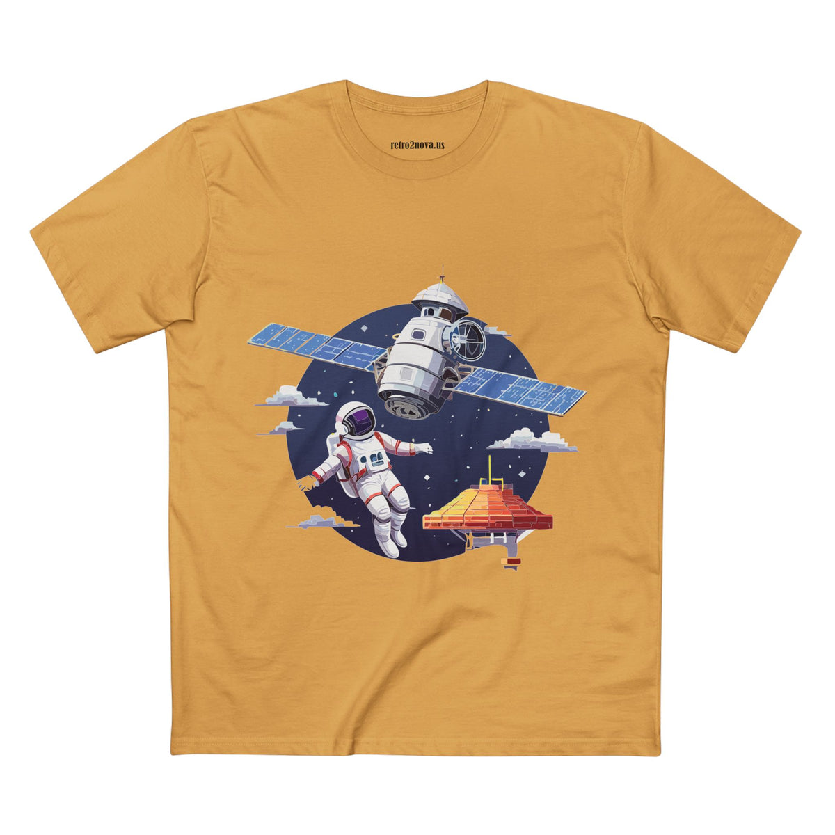 Cosmos Astronaut Graphic Tee Staple Unisex 100 Cotton Tee Shirt - CS-42
