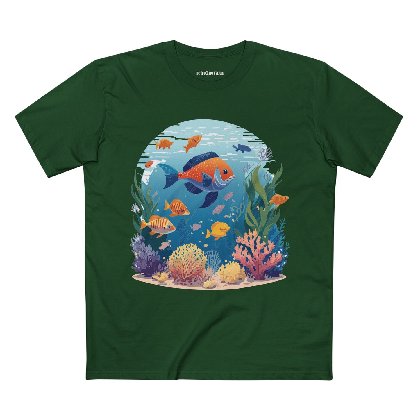 Ocean Shirt Ocean Pacific OP16 Unisex Premium Cotton Tee With Original Art Design