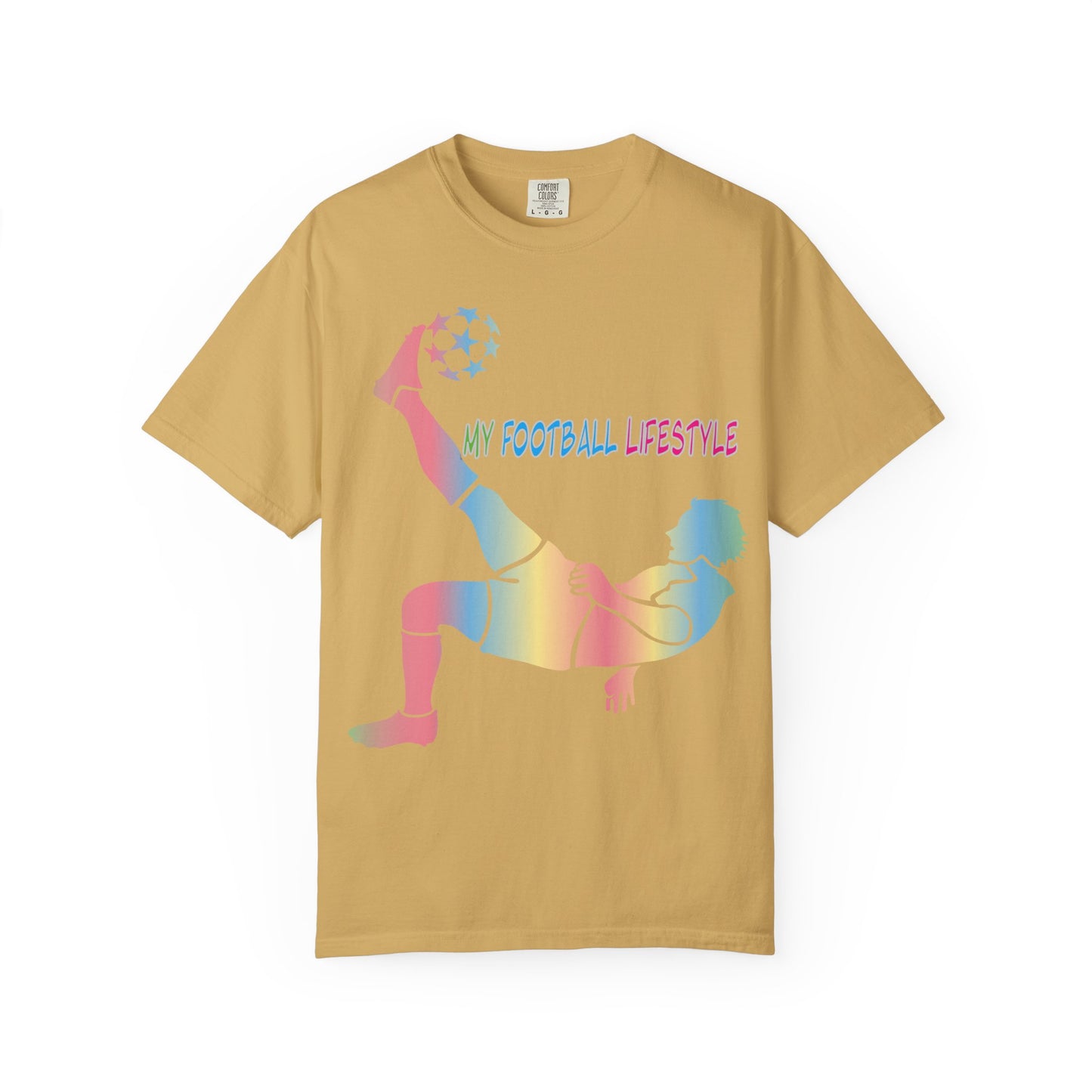 Sports Graphic Unisex T-Shirt Garment Dyed Cotton Relaxed Fit Comfort Colors 12