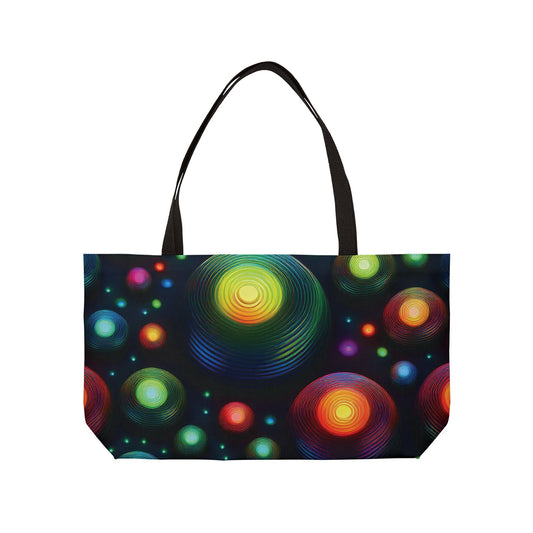 Abstract Print Poly 24x13 Canvas Yoga Bag