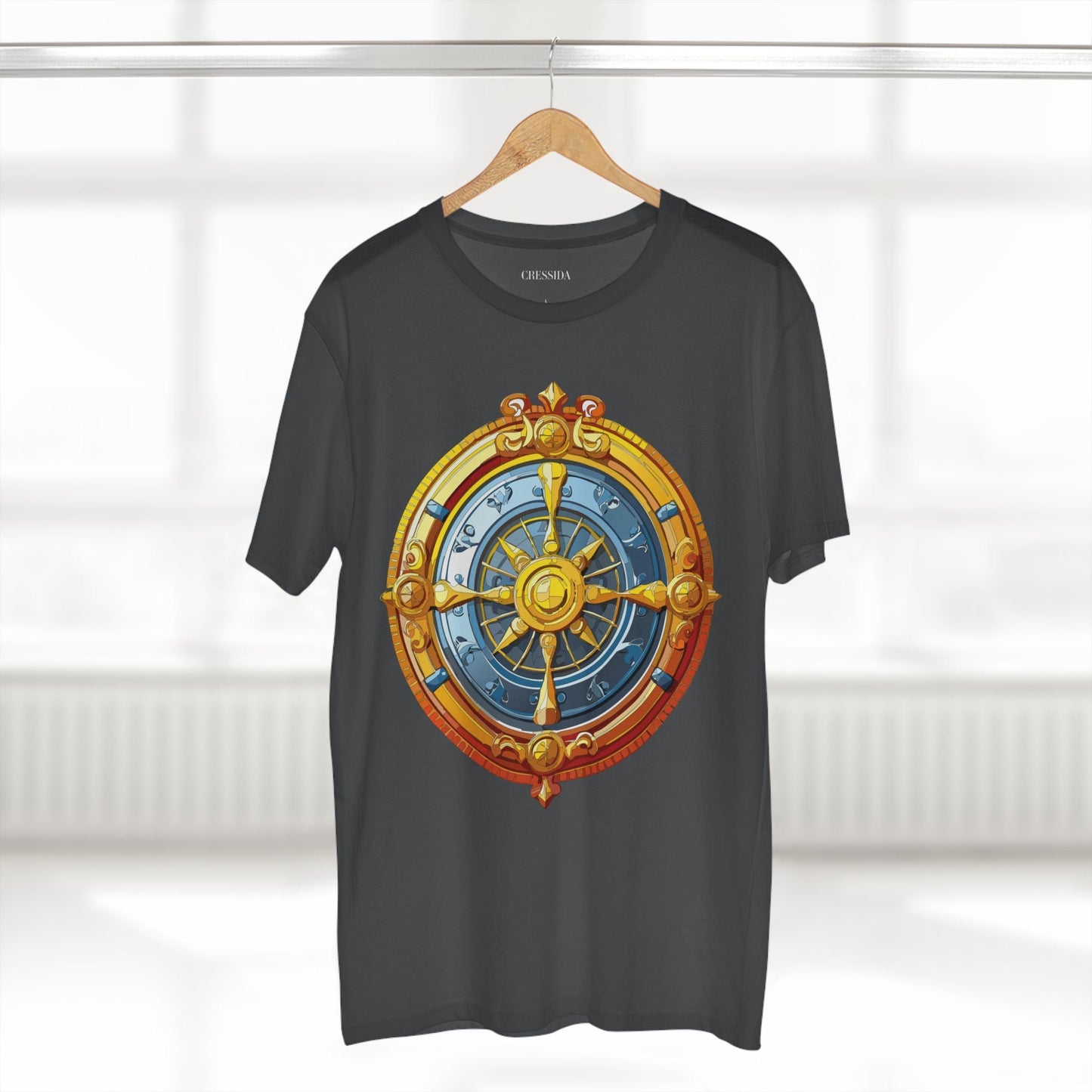 Antique Gold Coin Graphic Design T-Shirt Unisex 100 Cotton With Golden Print Artwork Tee 16
