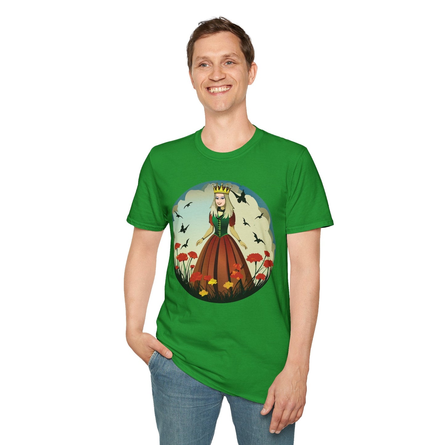 Womens Graphic T Shirts Art Design Tee Softstyle 64000 Unisex Short Sleeve Comfort