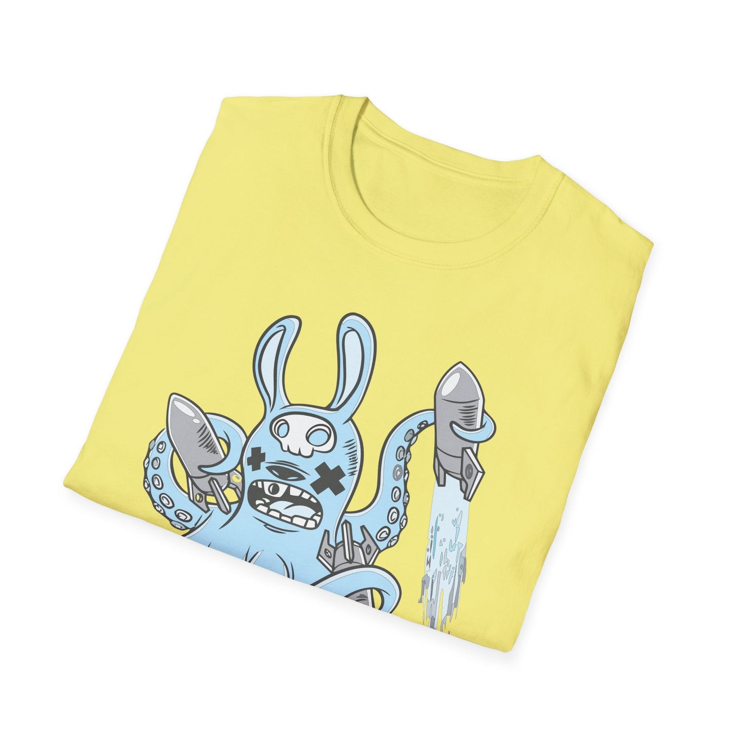 Cartoon T Shirt Unisex Animation Tee Funny Art Design Gildan Softstyle 64000 Premium Cotton