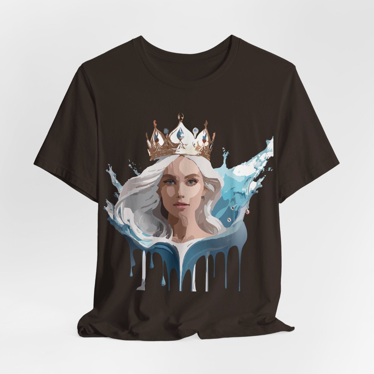 Queen Graphic T Shirt Unisex Jersey Short Sleeve Tee With Vintage Inspired Artwork Adelpha