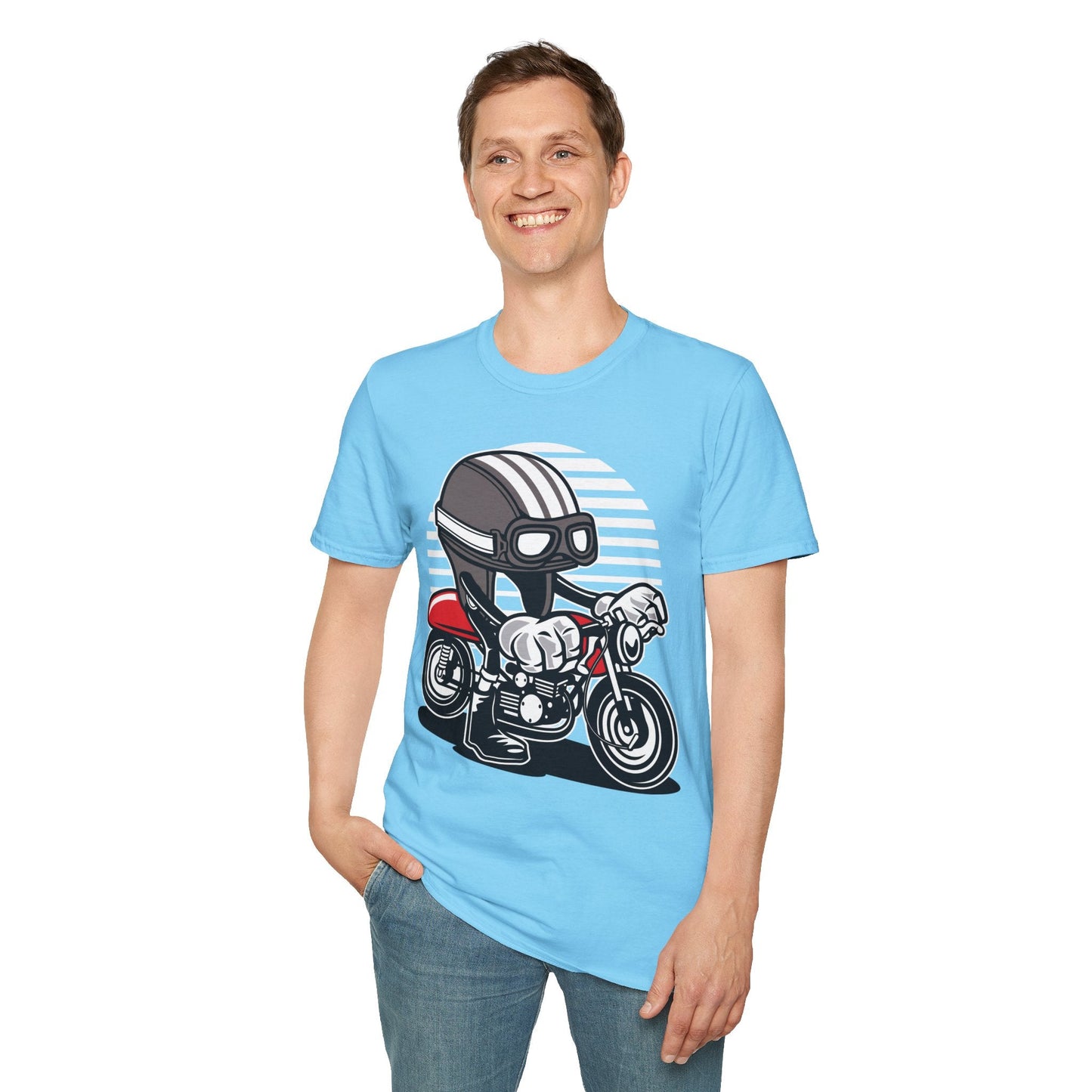 Cartoon T Shirt Animation T Shirt Funny Tee Shirt Unisex Softstyle Gildan 64000 Cotton Tee