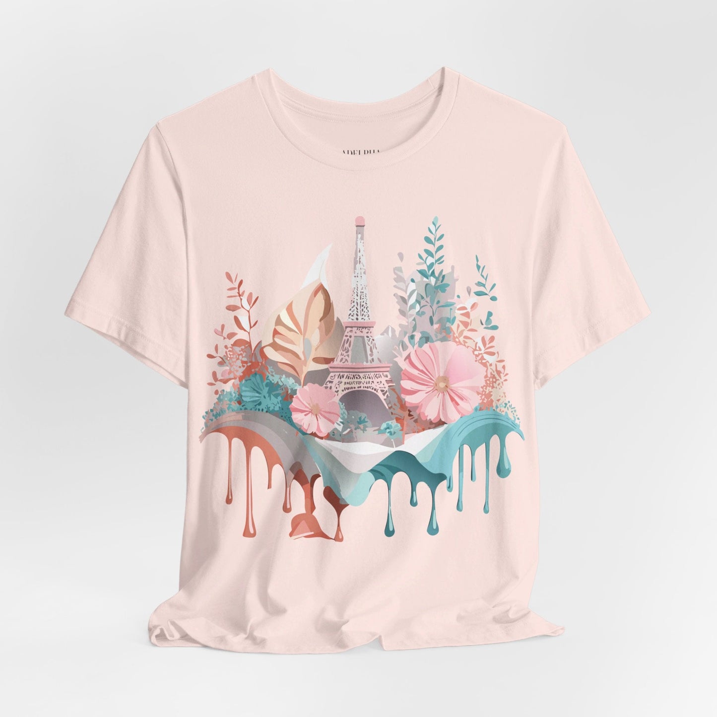 Adelpha Paris Graphic Tee Unisex Short Sleeve Shirt Vintage Art Design Premium Artwork