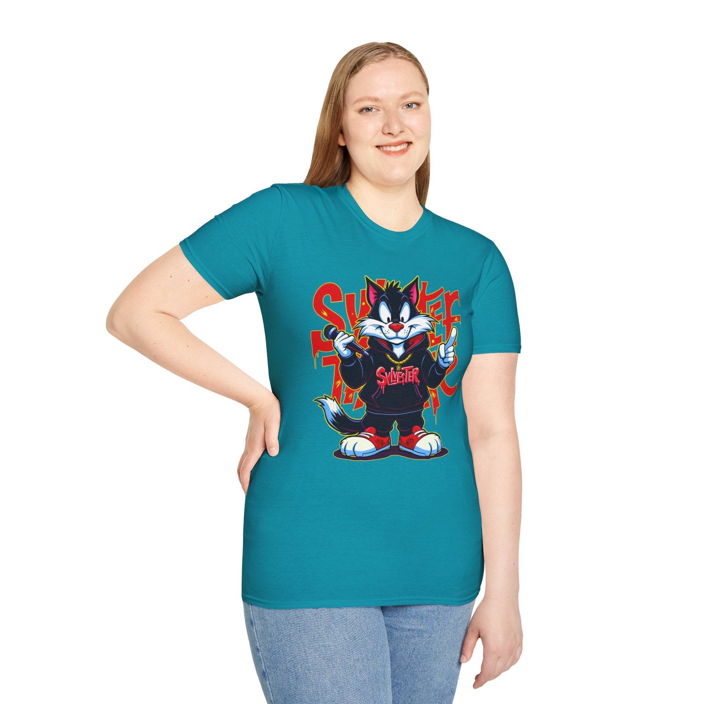 Gildan Softstyle Unisex T Shirt 100 Percent Ring Spun Cotton Cartoon Animation And Funny Animals Tee