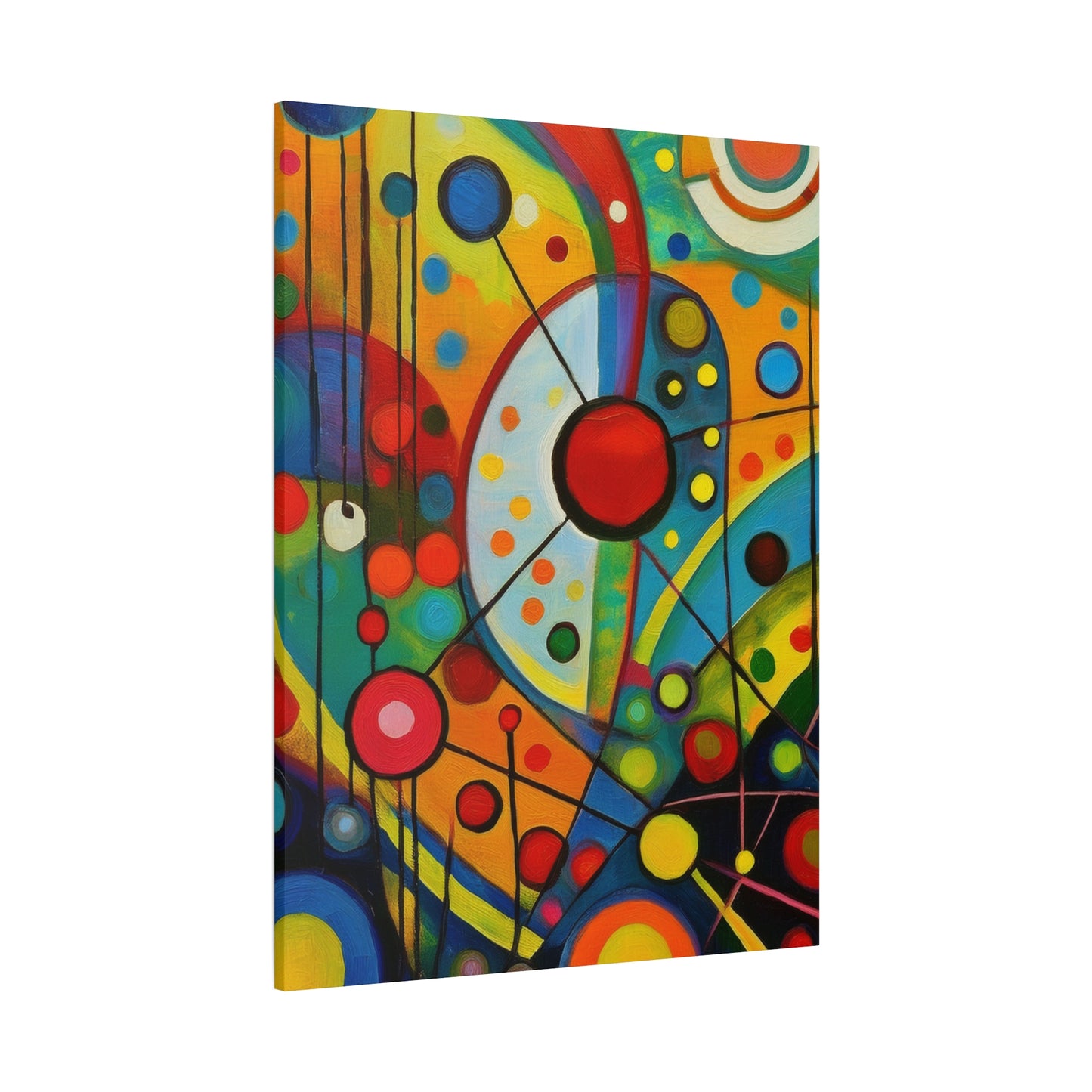 Abstract Oil Painting Print Canvas 20x24,20x30,24x30 24x32,24x36,30x40 32x48,36x48,40x60 Pine-Wood Inner Frame ABS-137