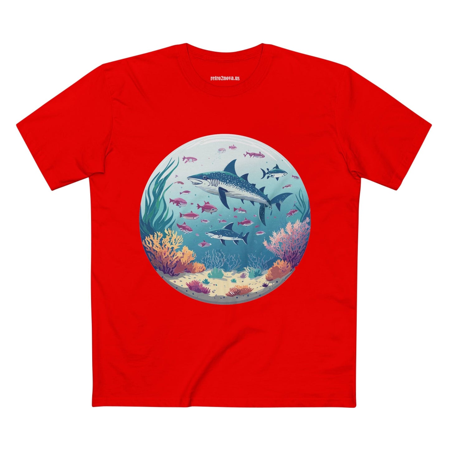 Ocean Shirt Ocean Pacific OP19 Unisex Premium Cotton Tee With Original Art Design