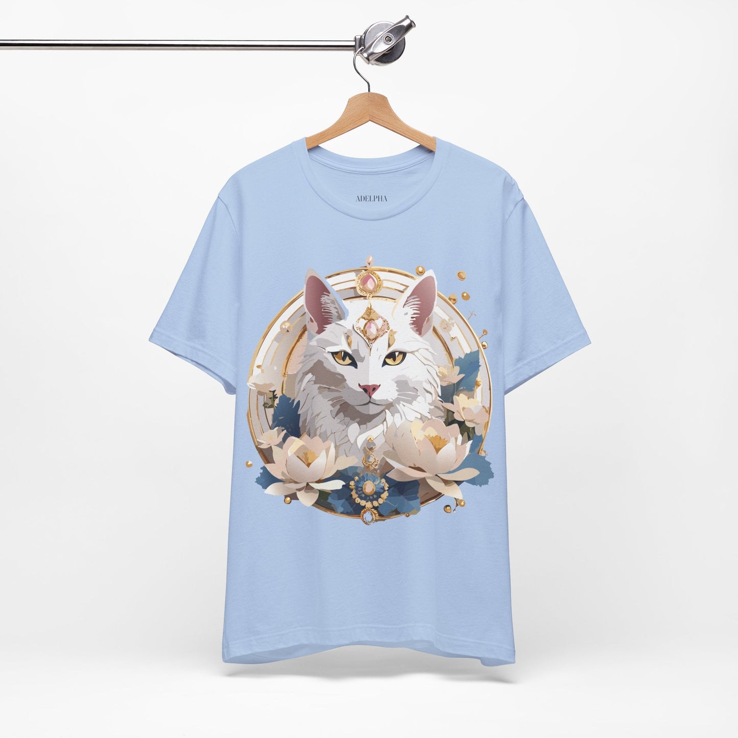 Medallion Shirt Graphic Tee Unisex Short Sleeve Art Print Adelpha Vintage Inspired