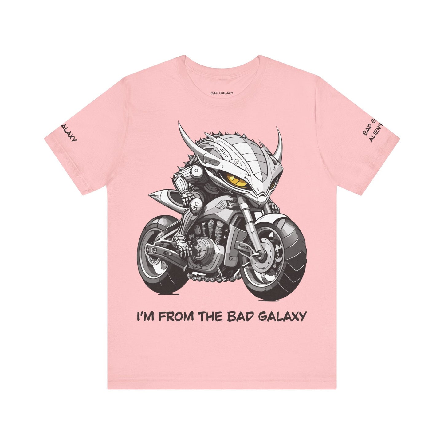 Alien Tee Shirt By Bad Galaxy 100 Cotton Eco Friendly Inks Designed In USA Made To Order