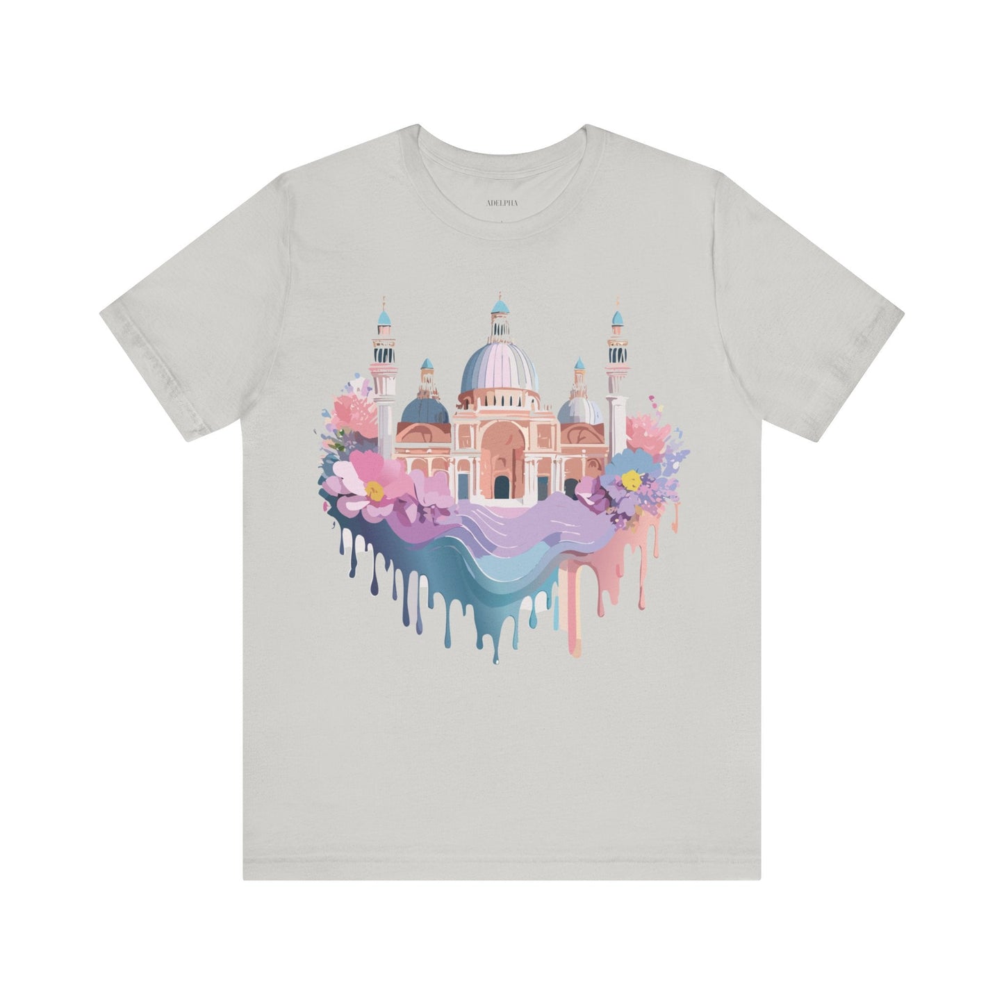 Venice Tourist Graphic Tee Unisex Jersey Short Sleeve Art By Vintage Style