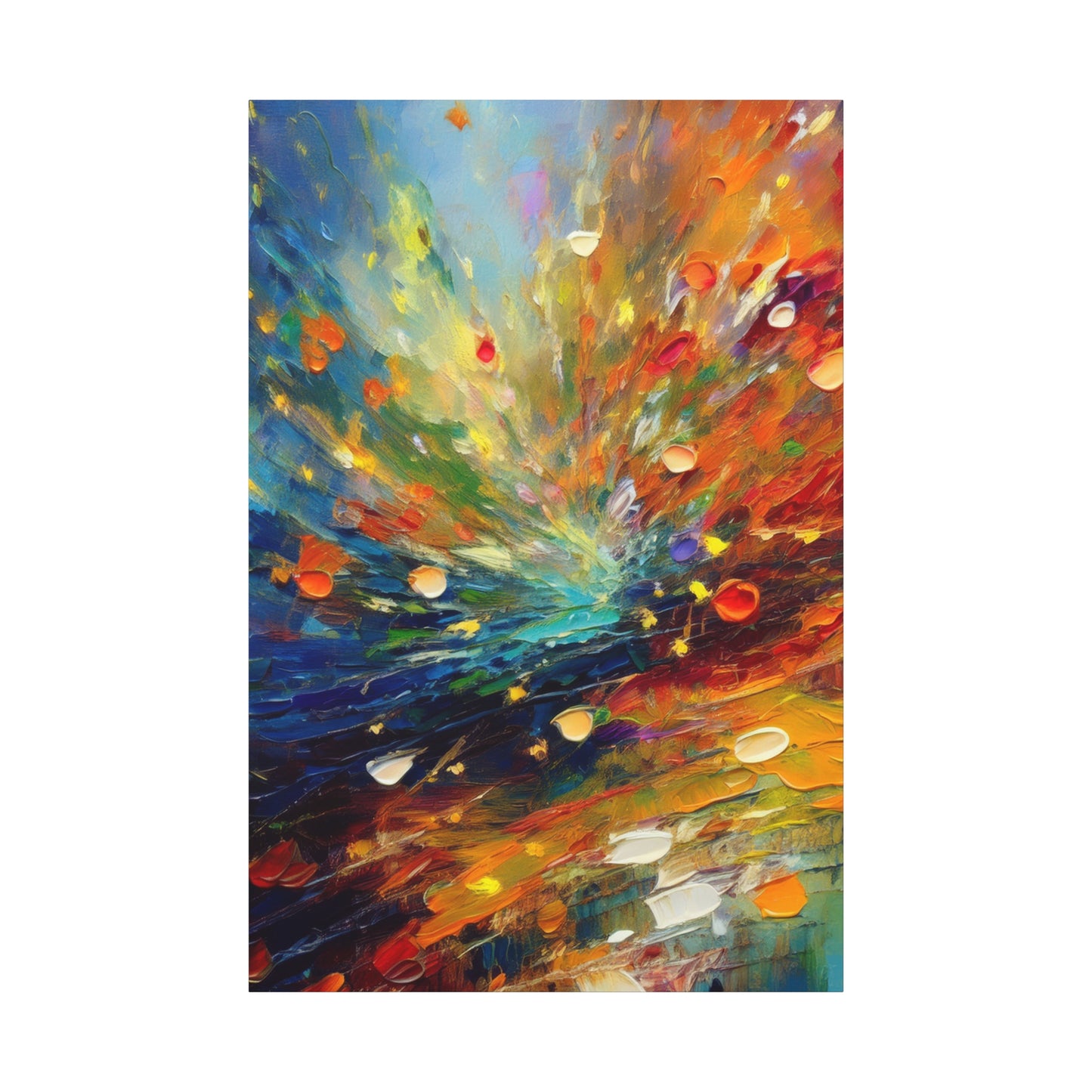 Abstract Oil Painting Print Canvas 20x24,20x30,24x30 24x32,24x36,30x40 32x48,36x48,40x60 Pine-Wood Inner Frame ABS-121