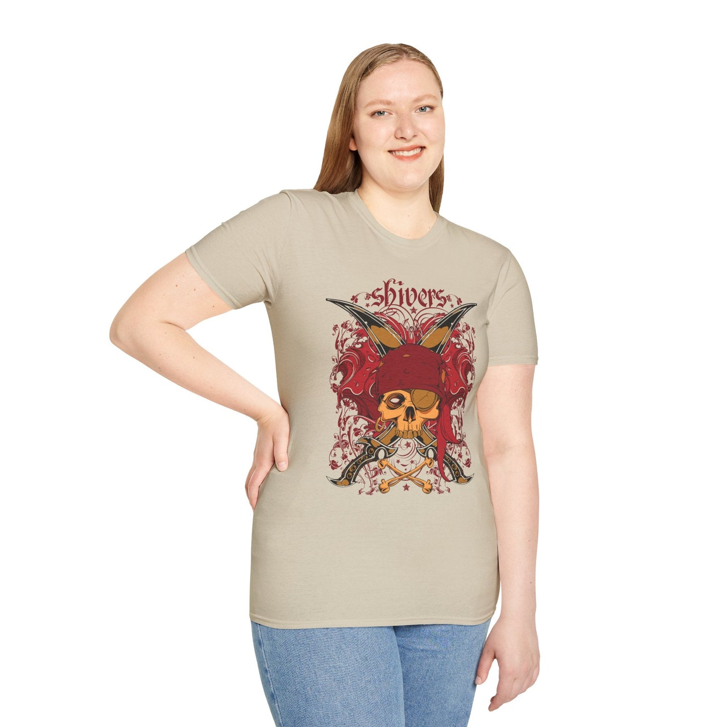 Art Design Graphic Tee Unisex Softstyle 64000 100 Percent Cotton Ring Spun For Art Lovers