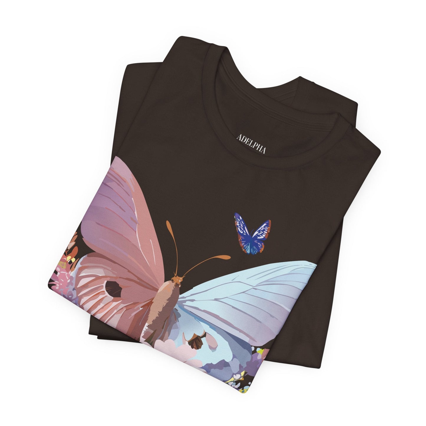 Butterfly Graphic Tee Unisex Jersey Short Sleeve Artwork By Adelpha