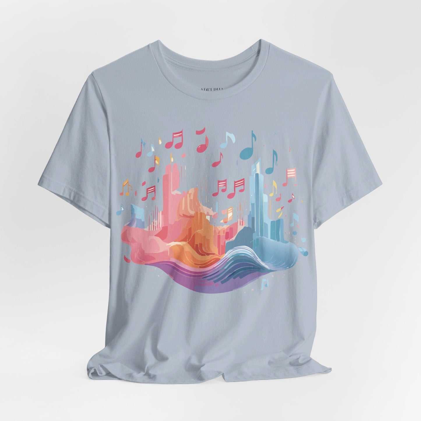 Music Graphic Tee Unisex Jersey Short Sleeve Art Design Adelpha Vintage Artwork Premium