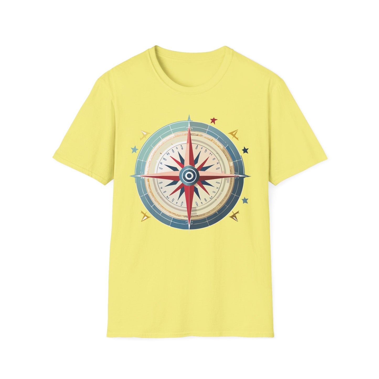 Compass Navigator Graphic Tee Unisex 100 Cotton 21