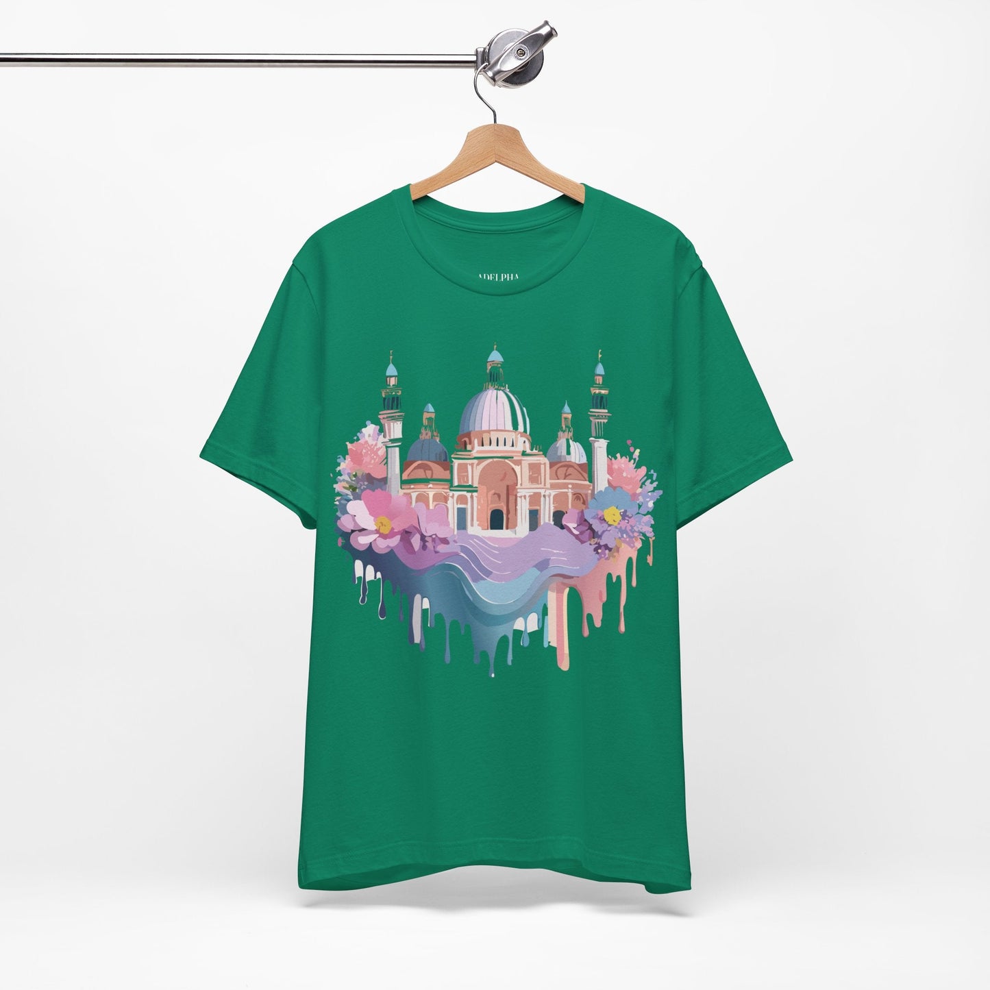 Venice Tourist Graphic Tee Unisex Jersey Short Sleeve Casual Wear Artwork
