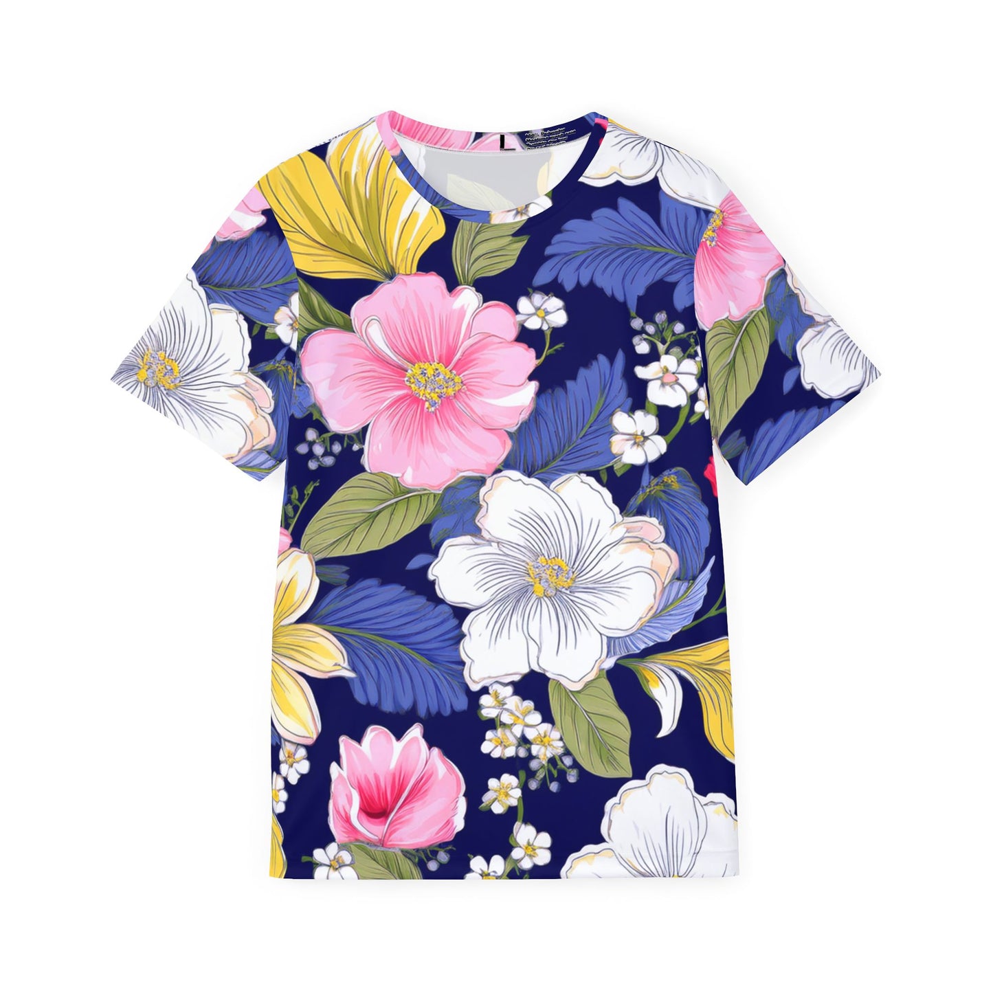 Unisex Floral Shirt, Floral Tee Shirt, Floral T-Shirt, T Shirt with Flowers 19