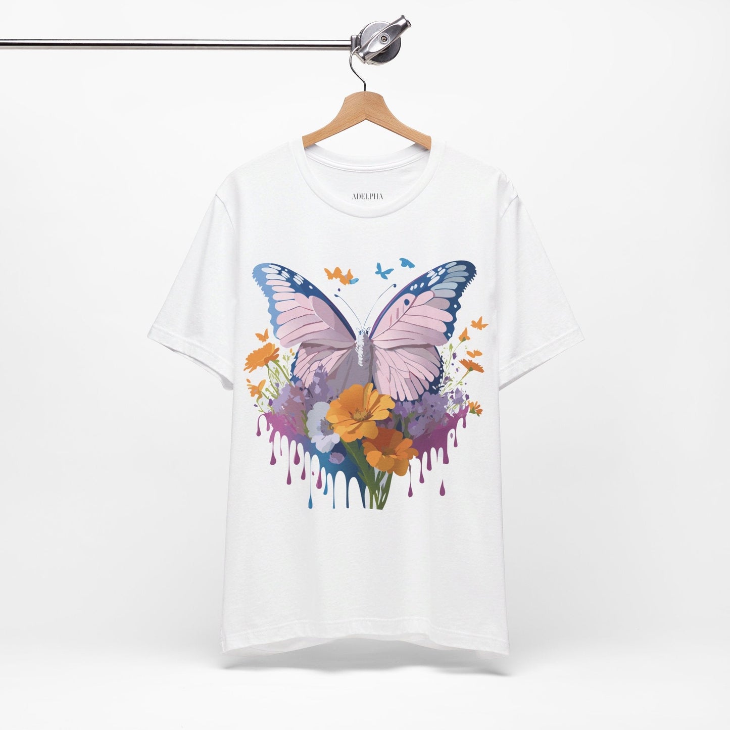 Adelpha Butterfly Graphic Tee Unisex Vintage Inspired Art Design Short Sleeve