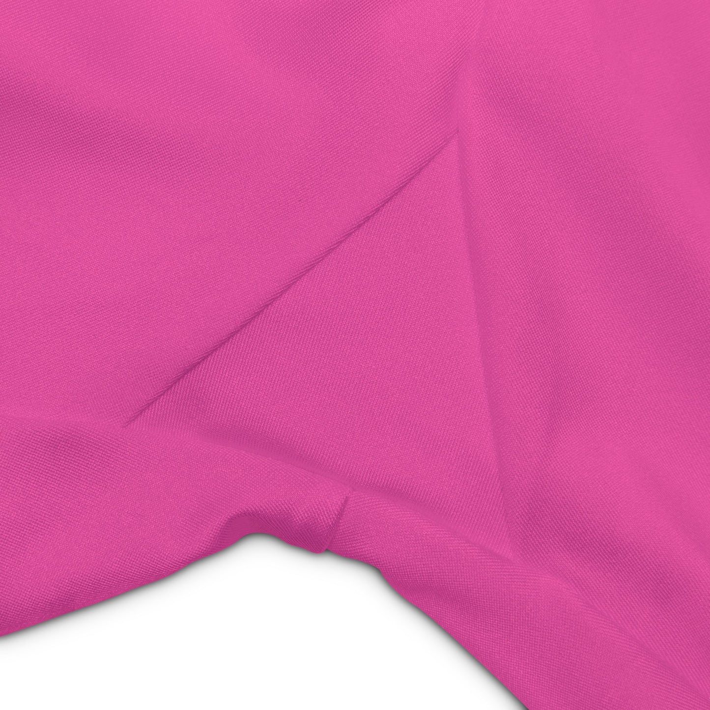 Deep Pink Women's Workout Shorts — Solid High-Waist Biker Shorts for Exercise & Everyday Wear