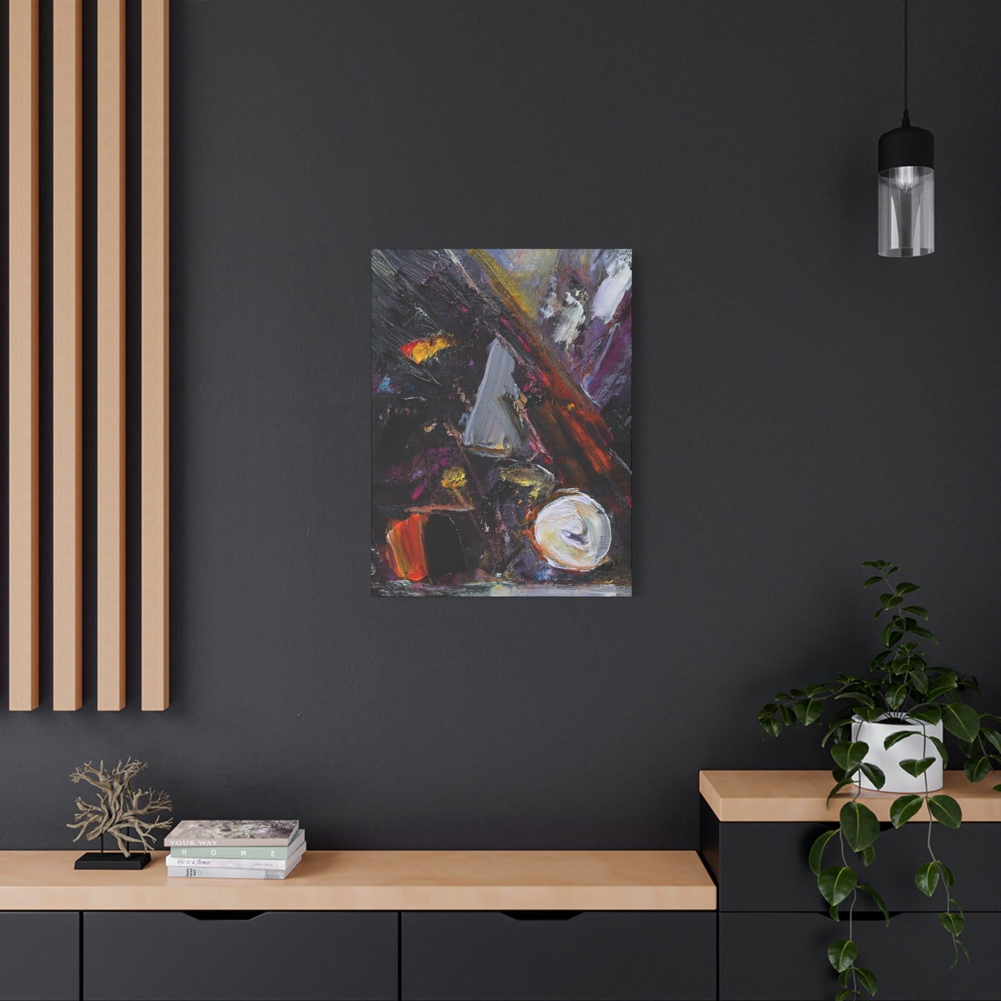 Abstract Oil Painting Print Canvas 20x24,20x30,24x30 24x32,24x36,30x40 32x48,36x48,40x60 Pine-Wood Inner Frame ABS-73