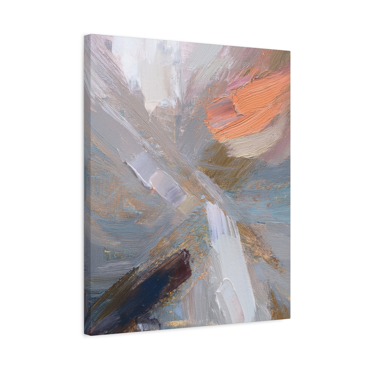 Abstract Pastel Painting Print Canvas 20x24,20x30,24x30 24x32,24x36,30x40 32x48,36x48,40x60 Pine-Wood Inner Frame ABS-89