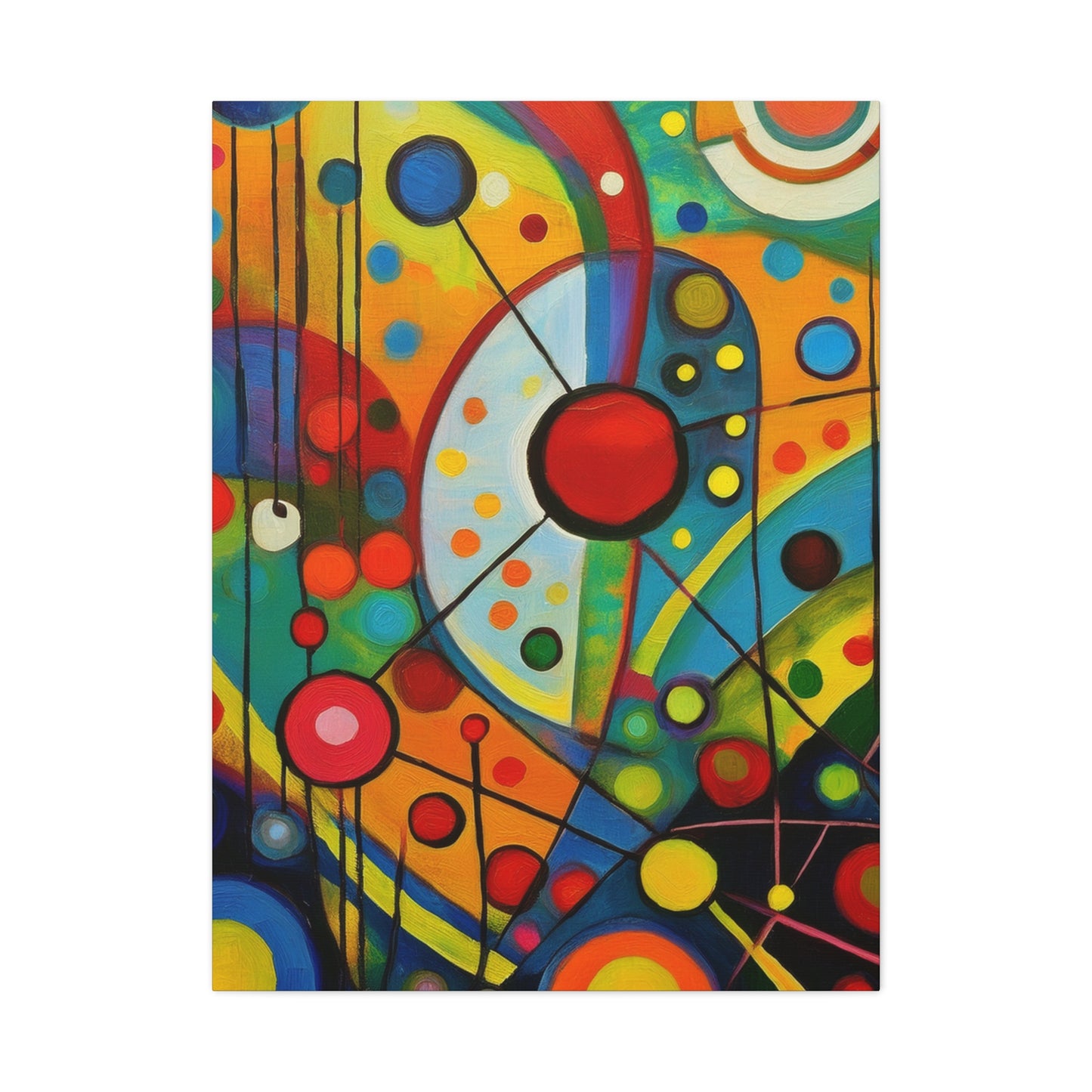 Abstract Oil Painting Print Canvas 20x24,20x30,24x30 24x32,24x36,30x40 32x48,36x48,40x60 Pine-Wood Inner Frame ABS-137