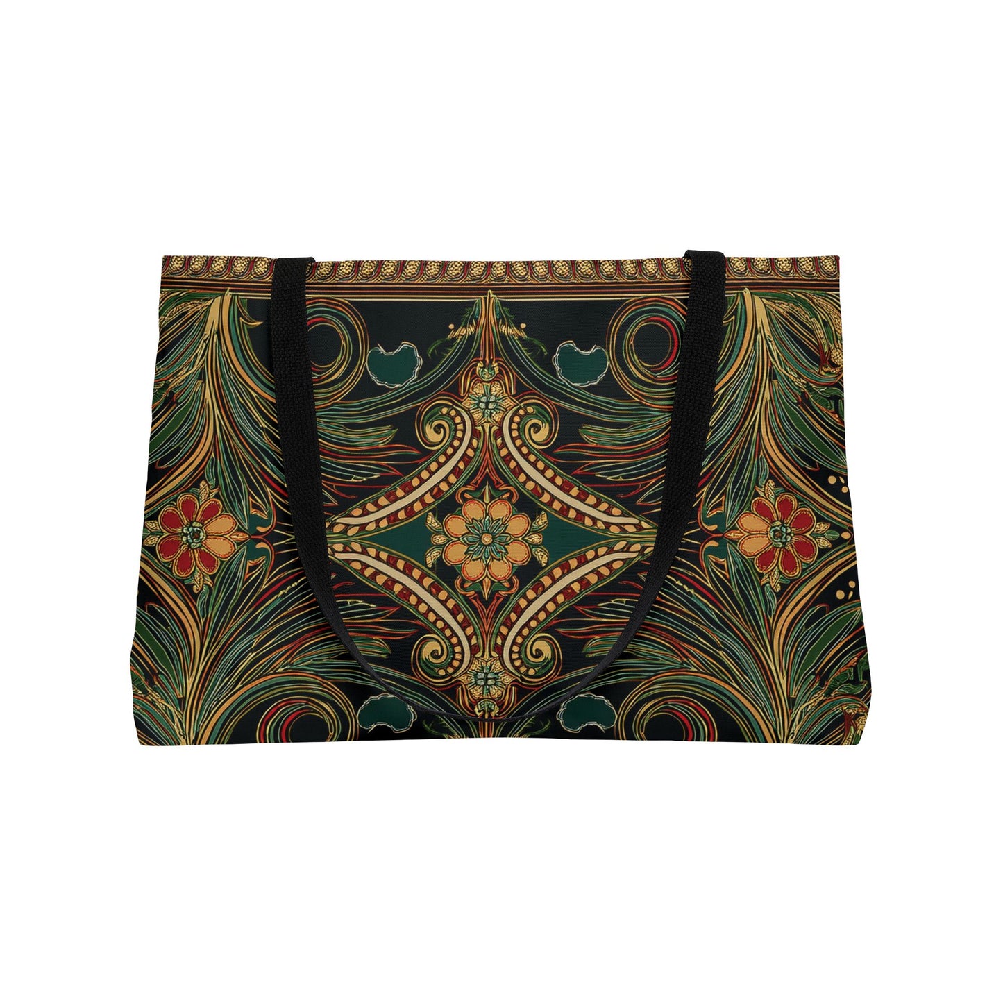 Ornament Print Big Bag High-Quality 100% Spun Poly 24x13 Canvas Art Bag OR-8