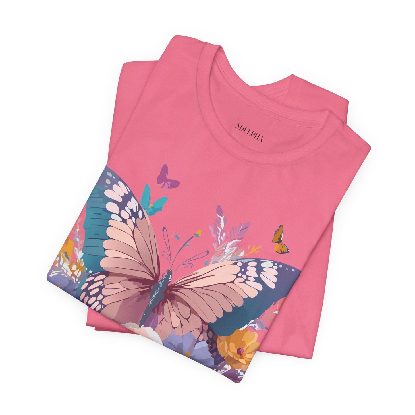 Butterfly Graphic Tee Unisex Short Sleeve Artwork By Adelpha