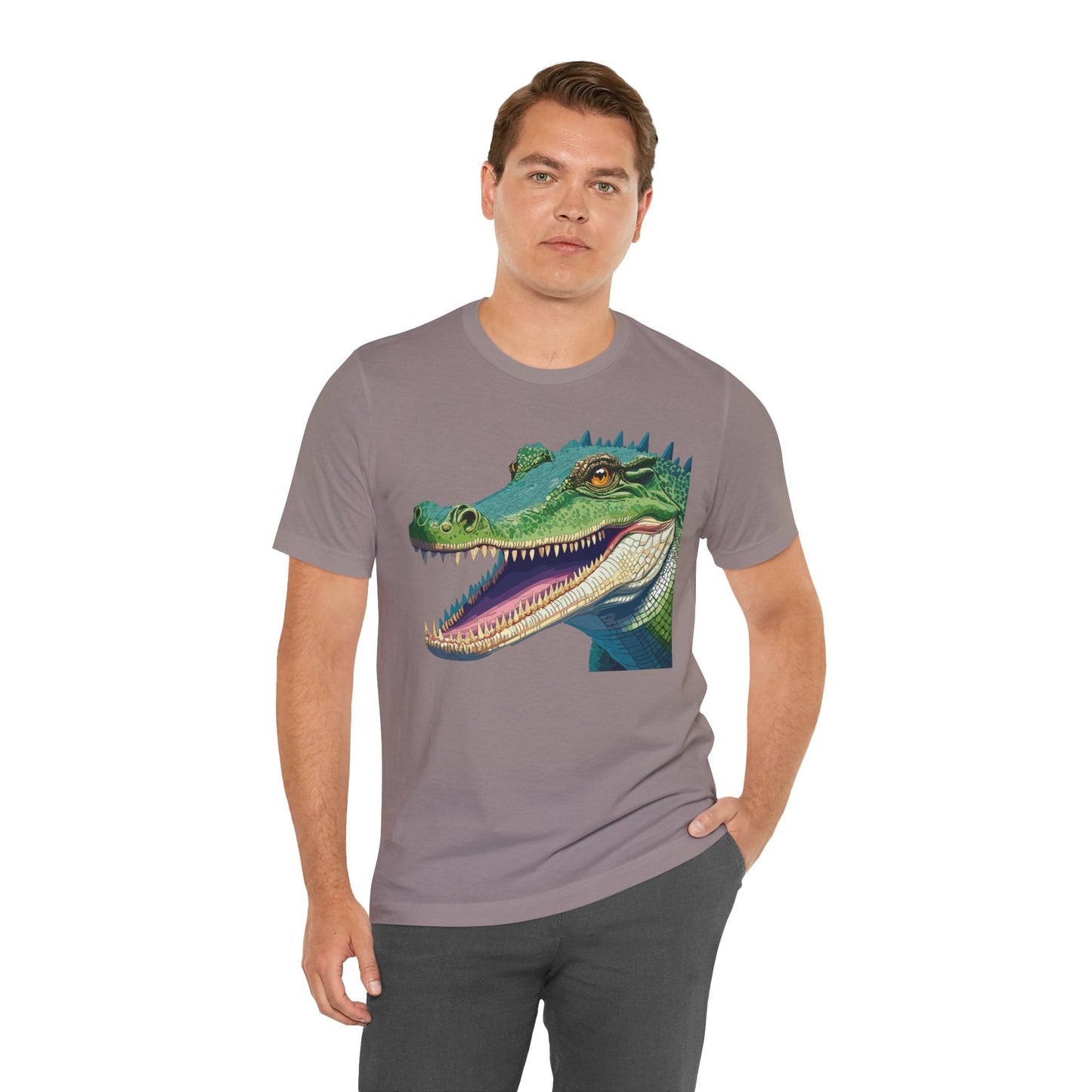 Unisex Animal Tee Shirt With Animals Art Design Wild Animals Jersey Short Sleeve