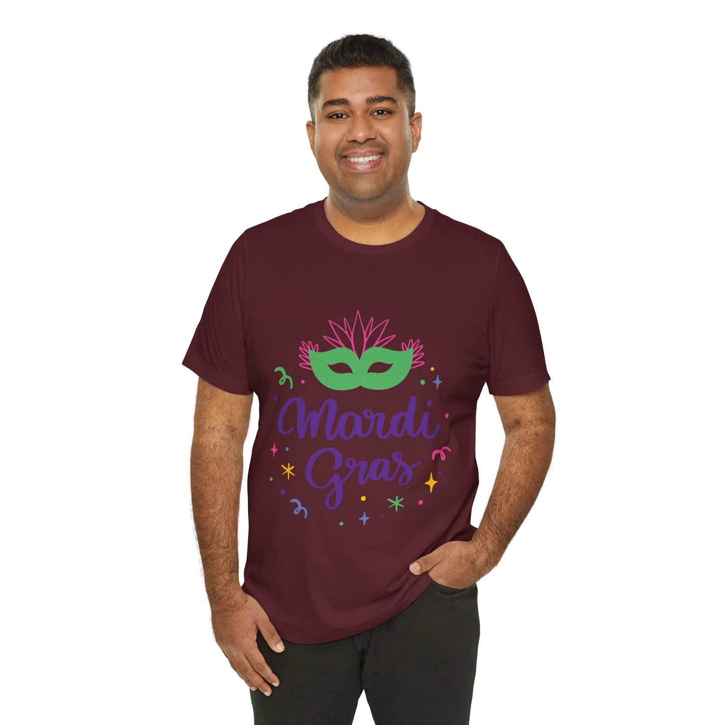 Camiseta unisex de algodón para carnaval