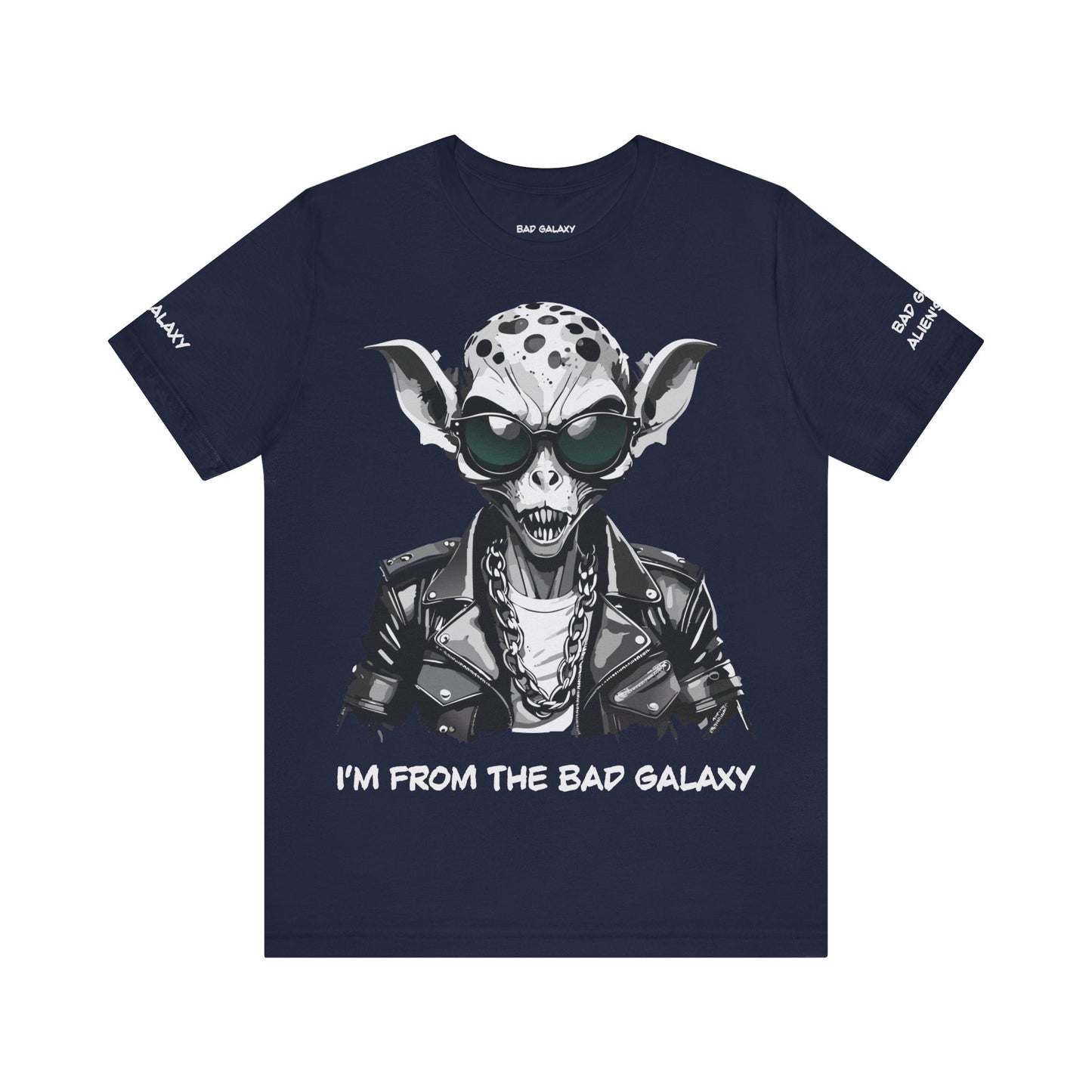 Alien Tee Shirt From Bad Galaxy Made To Order Lightweight 100 Cotton Tee With Eco Inks Free Shipping