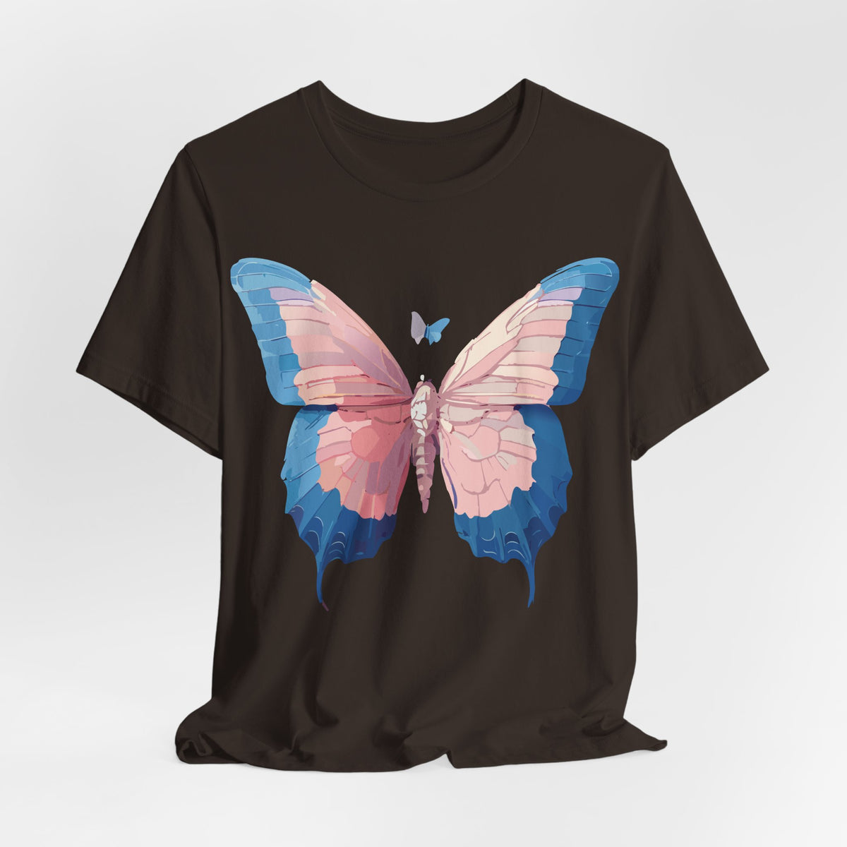 Butterfly Graphic Unisex Cotton Bella+Canvas Tee with Art Design n94